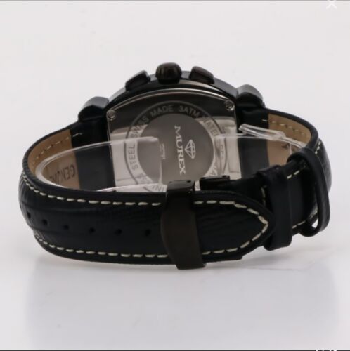 Murex • 41.5x57.6mm • Swiss Watch • ISC791-BL-3 • Date SubDay • WR30M • Quartz