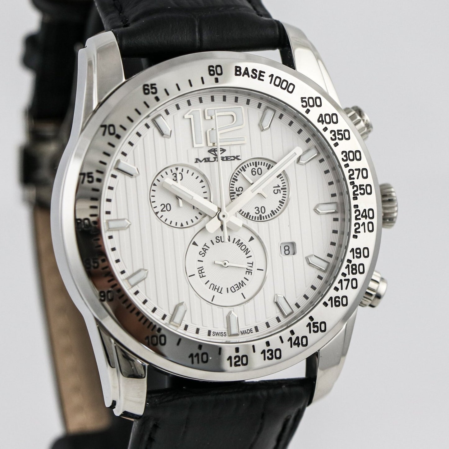 Murex •45mm •Swiss Watch • Date SubDay • WR 5 ATM • ISC962-SL-1