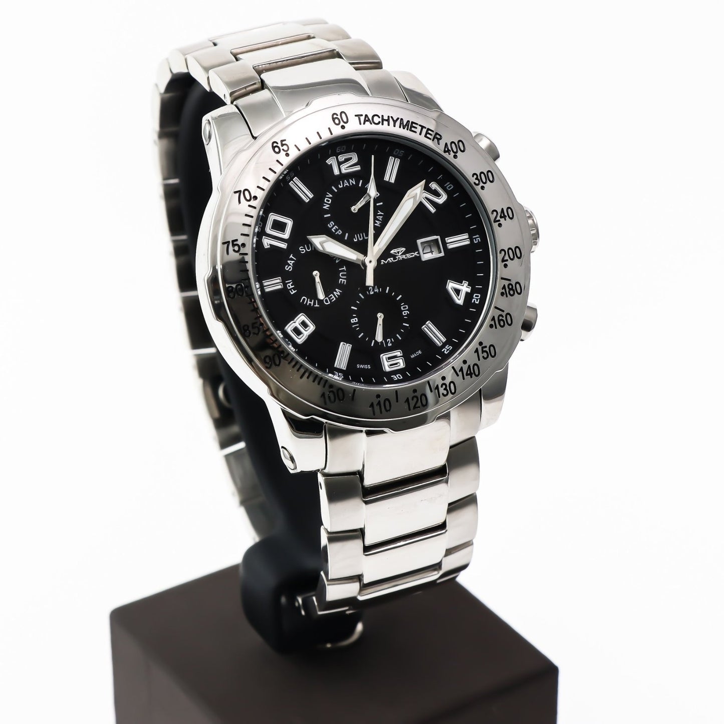 Murex • Swiss Chronograph • Stainless Steel • Quartz • 44mm • 5ATM • ISC951