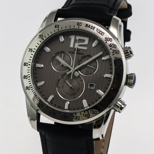 Murex • Swiss Chronograph Watch • Stainless Steel • 45mm • Quartz • 5ATM