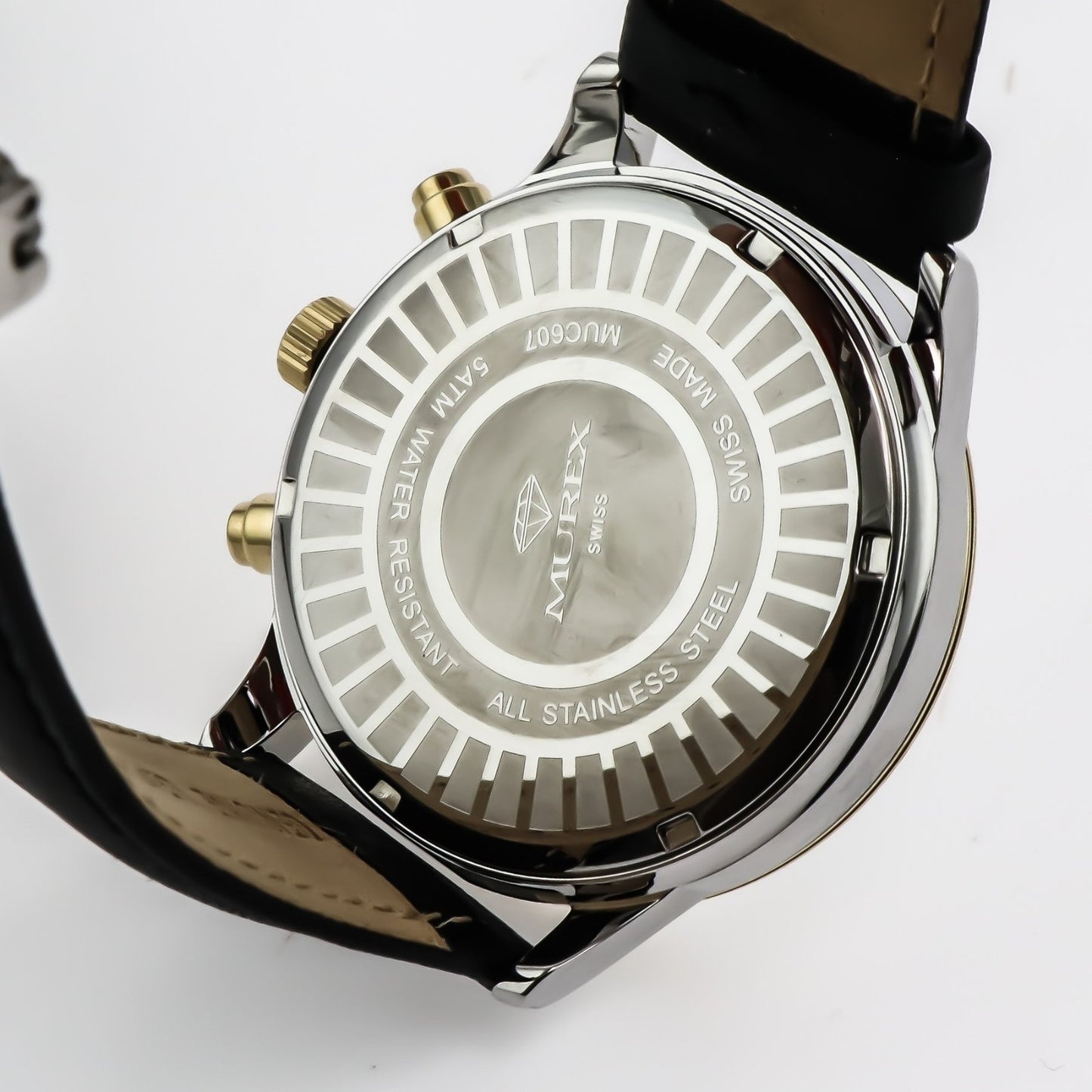 Murex • Swiss Chronograph Watch • Stainless Steel • 44mm • Quartz • MUC607