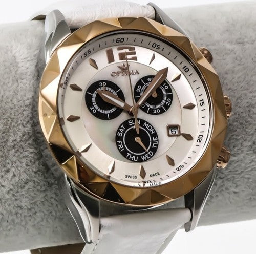 Optima • OSc268-SRL • Swiss Chronograph Watch • Date SubDay • 44mm