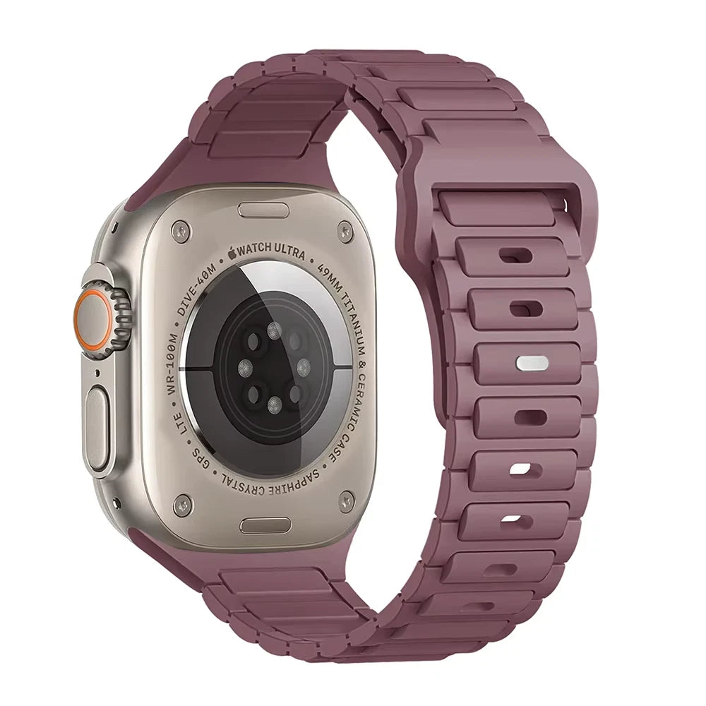 24 Colors • Breathable Adjustable Silicone Sport Band for Apple Watch All Series