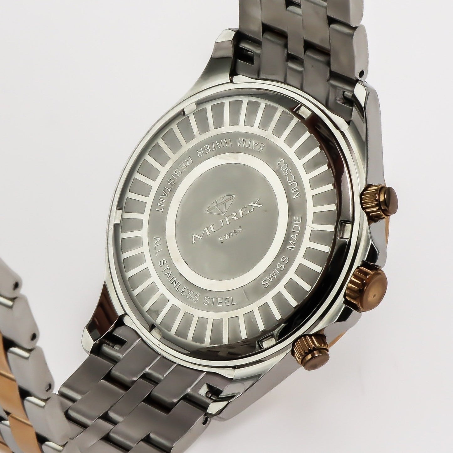 Murex • Swiss Chronograph Watch • Stainless Steel • 44mm • Quartz • MUC503