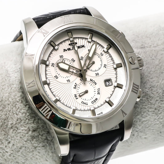 Murex • Swiss Chronograph Watch • Stainless Steel • 45mm • Quartz • MUC541