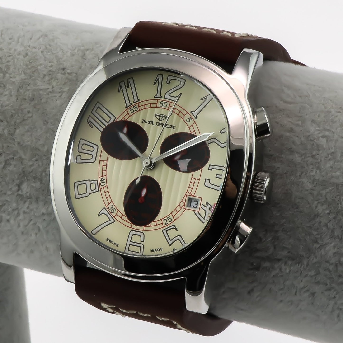 MUREX • Swiss Watch • Stainless Steel • Quartz • 41.85x50mm • 3ATM • ISC701
