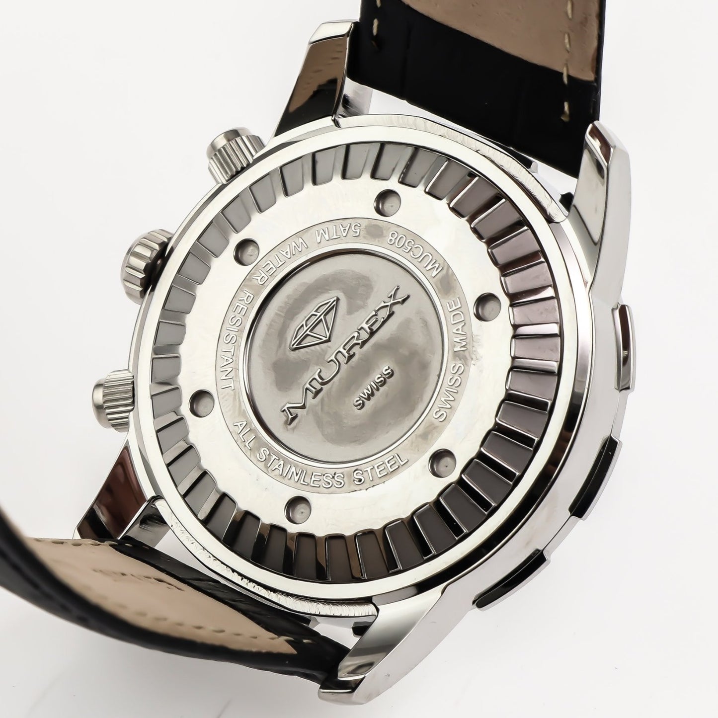 Murex • Swiss Chronograph Watch • Stainless Steel • Quartz • 45mm • MUC508