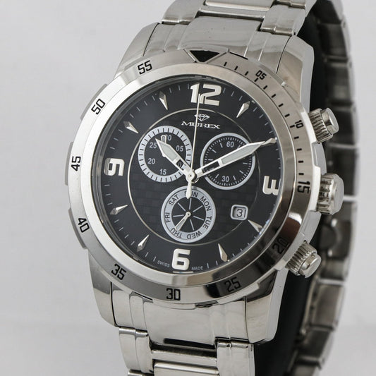 Murex • Swiss Chronograph Watch • Stainless Steel • Quartz • 45mm • MUC508