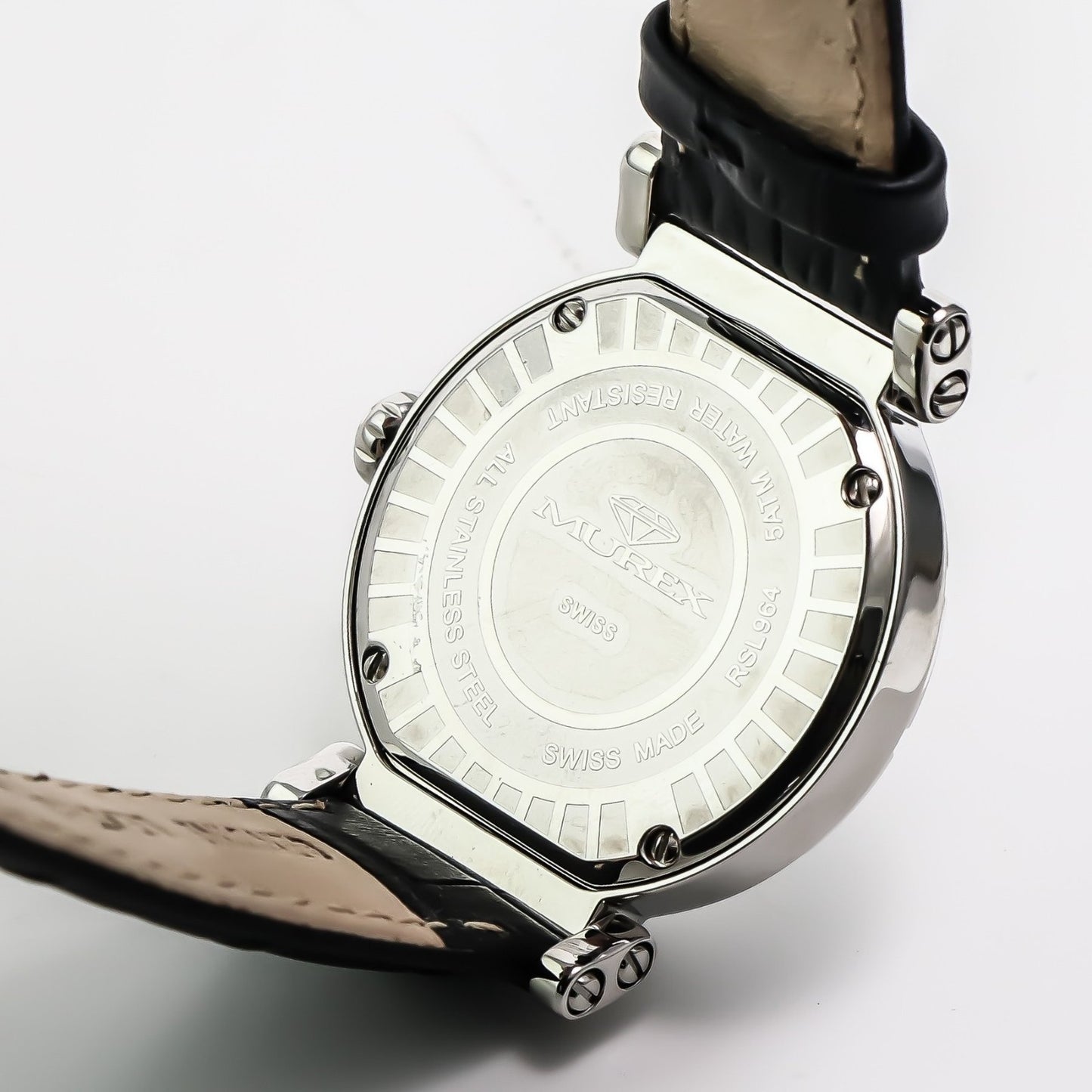 Murex • Swiss Diamond Watch • 96 SI Clarity Diamonds 0.53ct • Quartz • RSL964