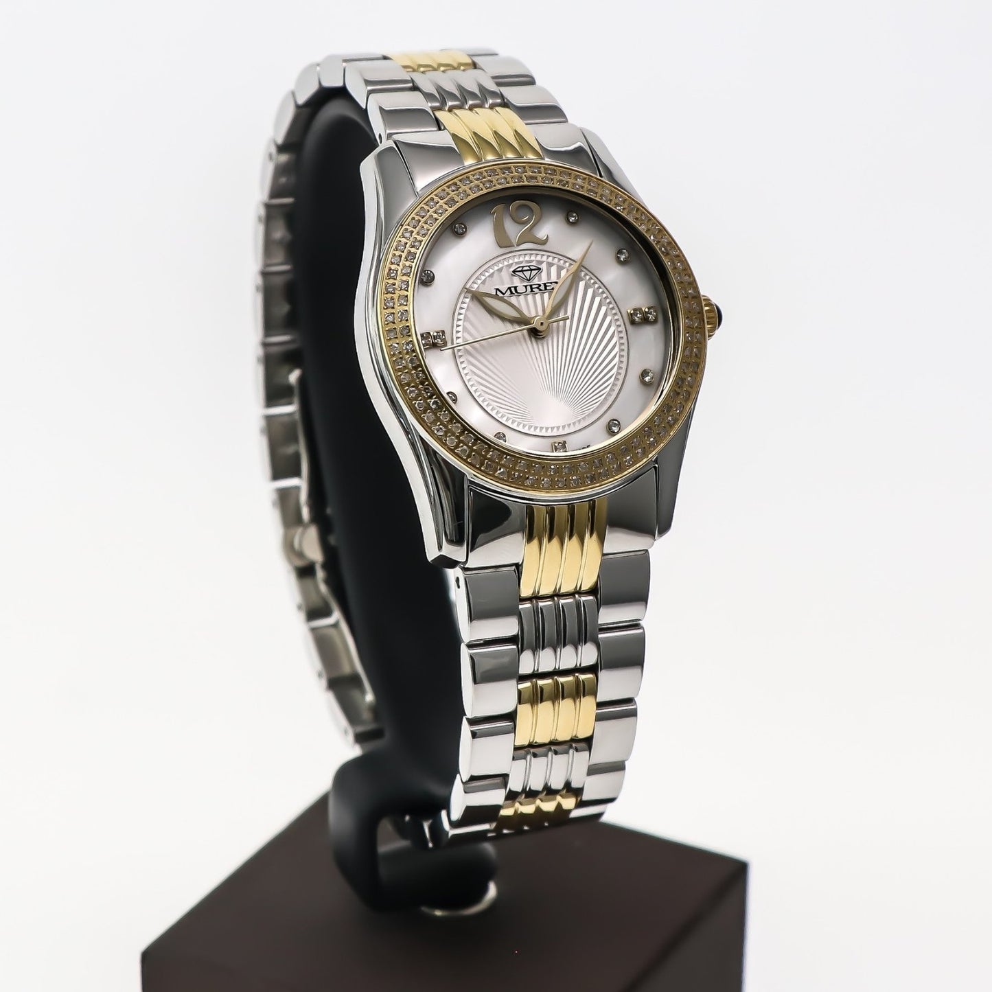 Murex • Swiss Diamond Watch • 126 SI Real White Diamonds 0.7ct • 36mm • MUL536
