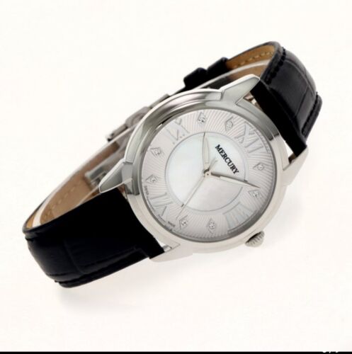 Mercury • Swiss Women's Watch • 36MM • Mother Of Pearl • WR50M • ME360-SL-7