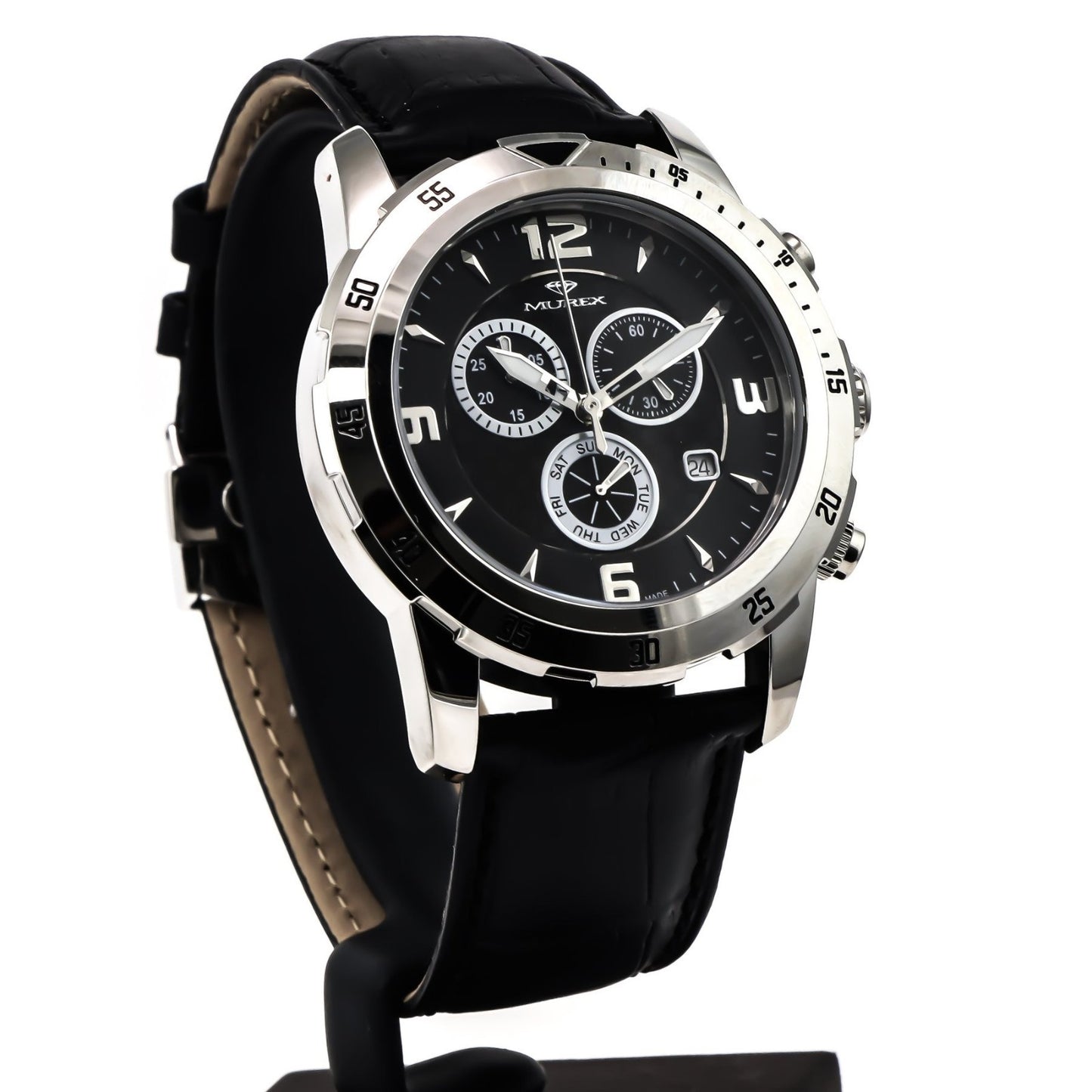 Murex • Swiss Chronograph Watch • Stainless Steel • Quartz • 45mm • MUC508