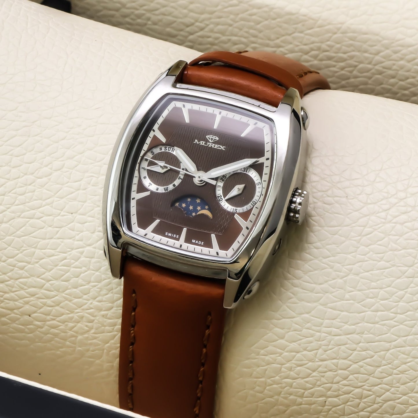 Murex • Swiss Watch • Stainless Steel • 31.5mmx38.5mm • Quartz • 3ATM • FSM721