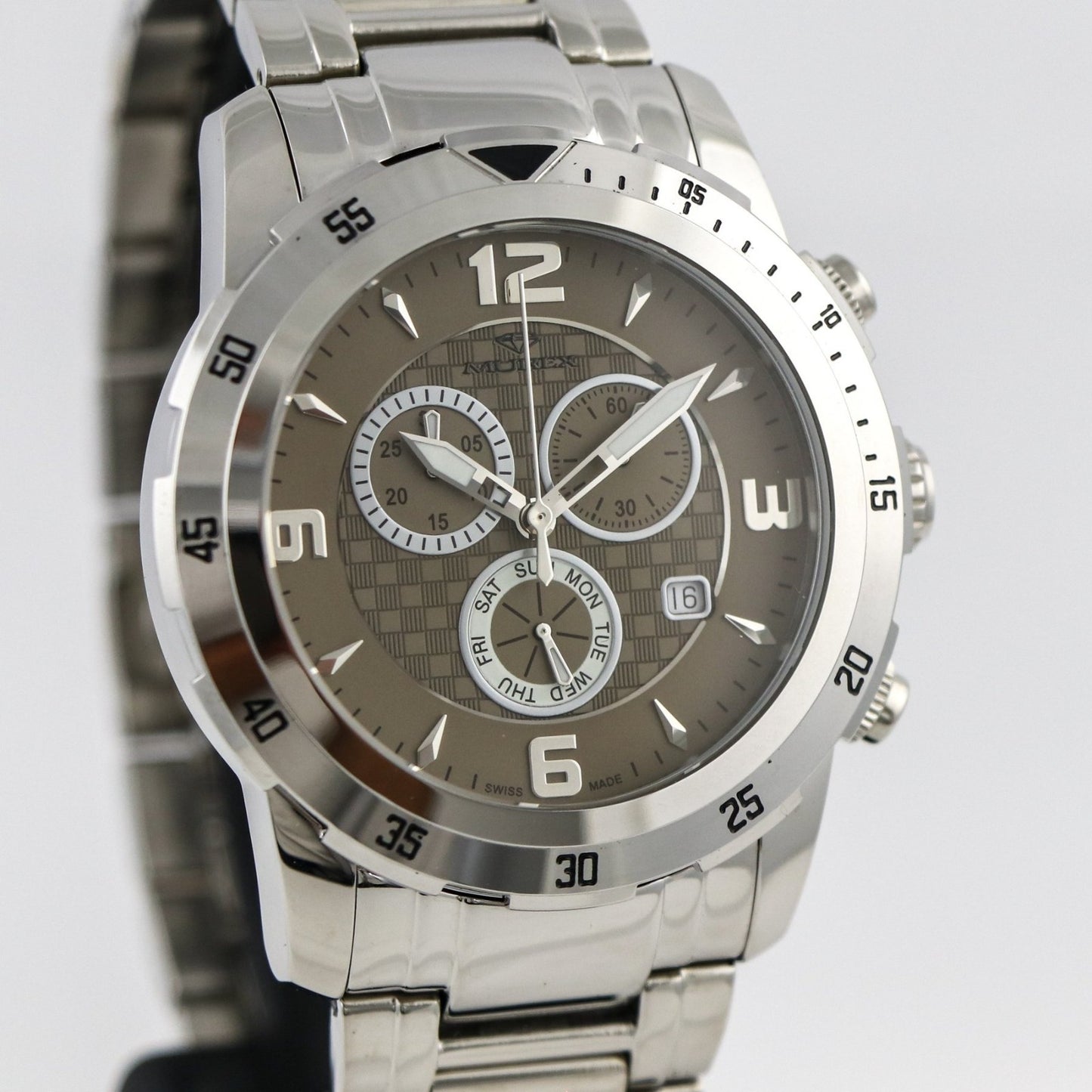 Murex • Swiss Chronograph • Stainless Steel • Quartz • 45mm • 5ATM • MUC508
