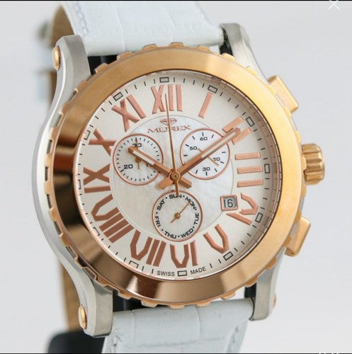 Murex • 45mm • Swiss Chronograph Watch • Date SubDay • WR50M • ISC914-SRL-7