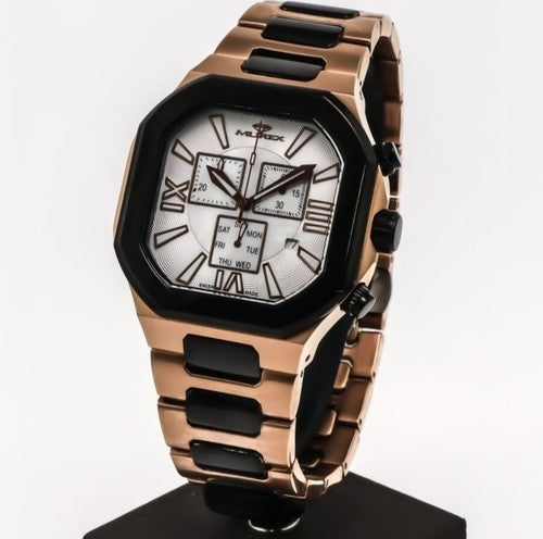 Murex • ISC880-RB-7 • Swiss Chronograph Watch • Chocolate • Date SubDay • 3ATM