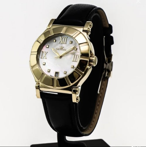 OPTIMA • 38mm • Swiss Women's Watch • OSL300-GL-7 • PVD Gold • WR50M