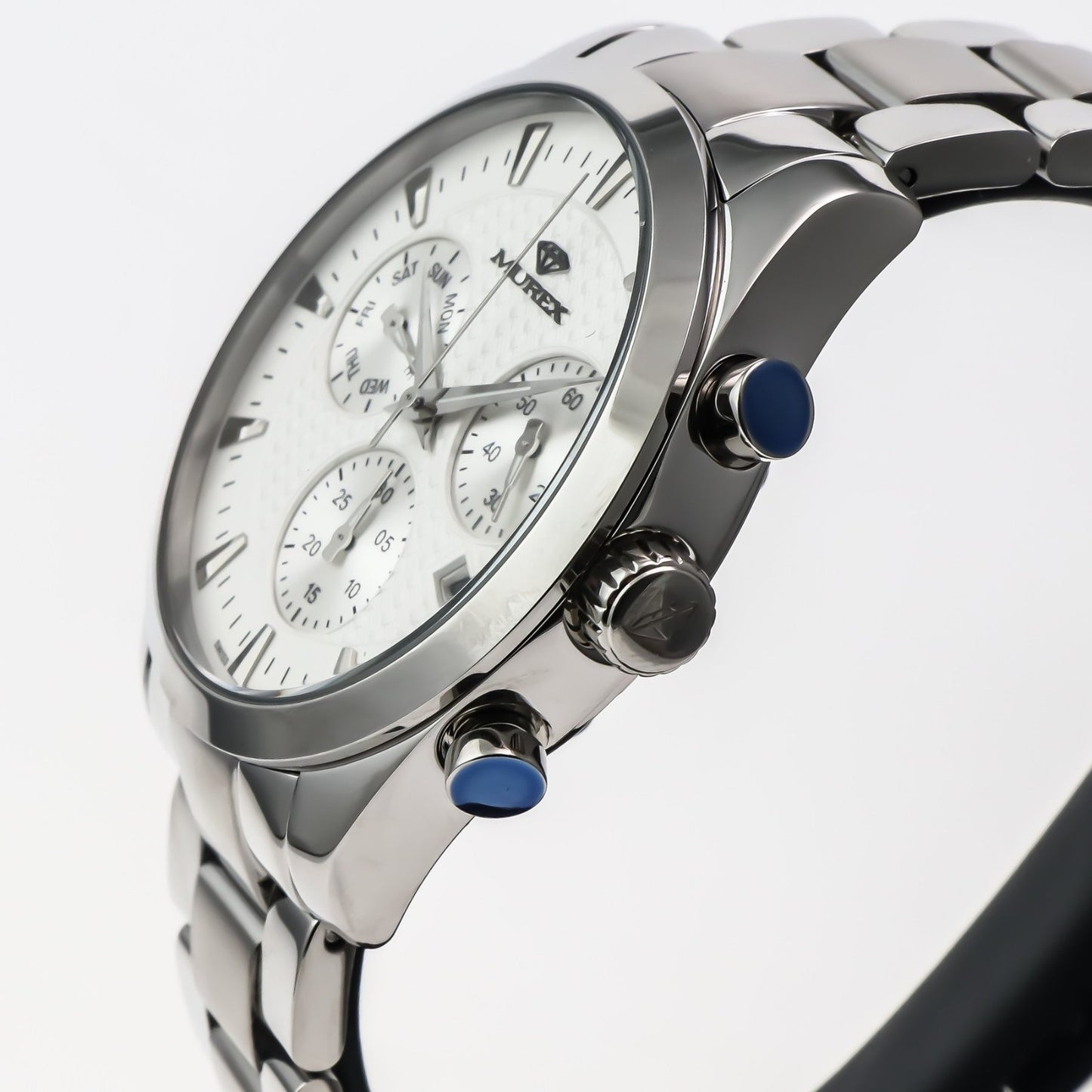 Murex • Swiss Chronograph Watch • Stainless Steel • Quartz • 44mm • MUC612