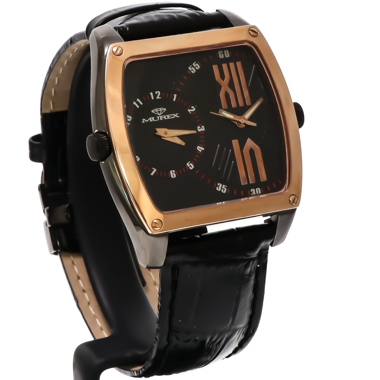 Murex • Swiss Watch • Stainless Steel • 38 x 43.5mm • Quartz • 3ATM • RSM827
