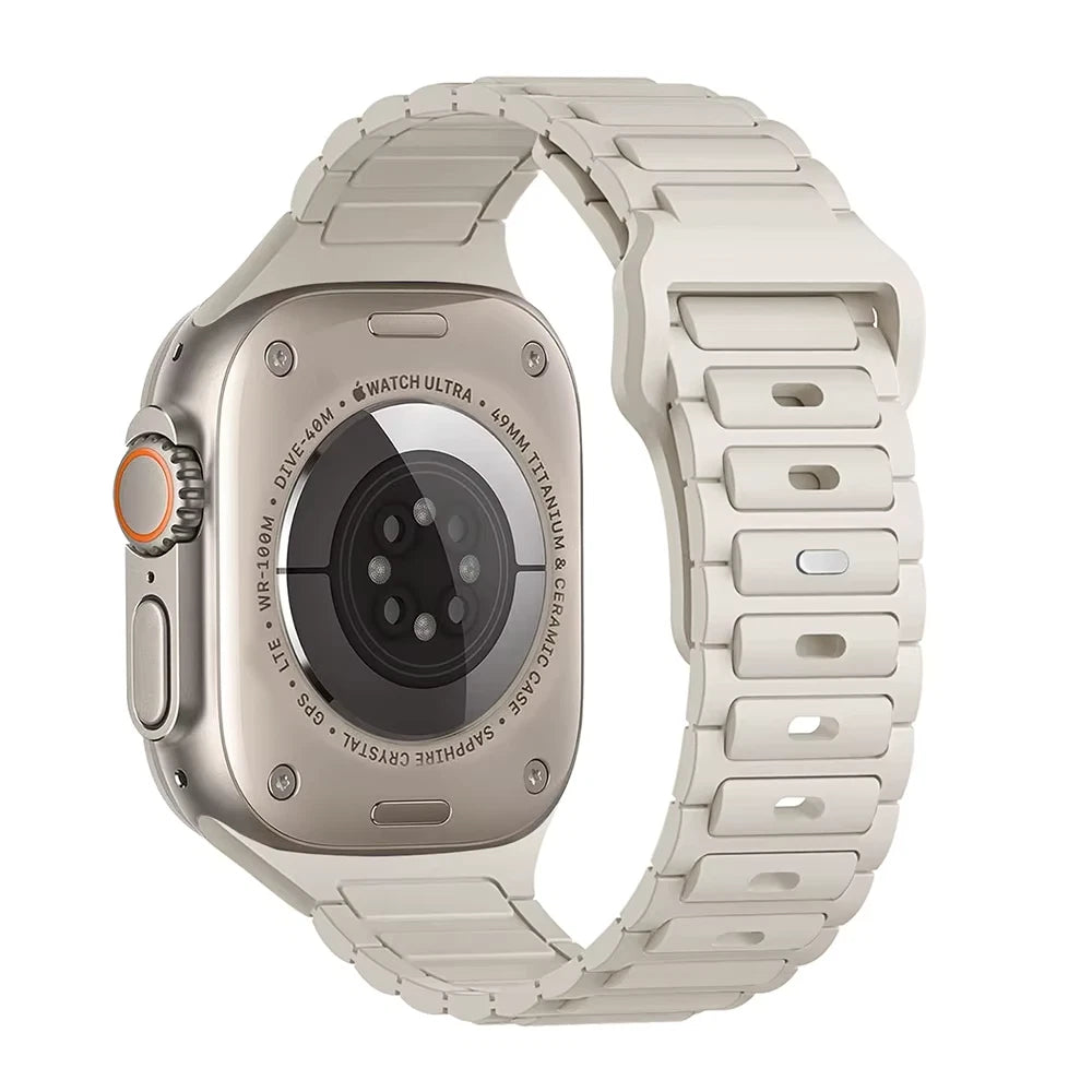 24 Colors • Breathable Adjustable Silicone Sport Band for Apple Watch All Series