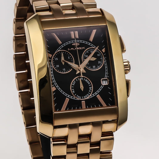 Murex • Swiss chronograph Watch • Stainless Steel • 46x33mm • 3ATM • ISC842