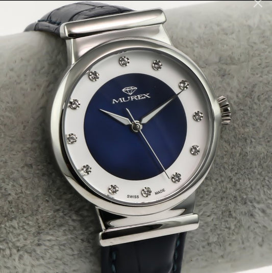 Murex • Swiss Watch • Stainless Steel & Leather • Quartz • 32mm • 5ATM MUL602