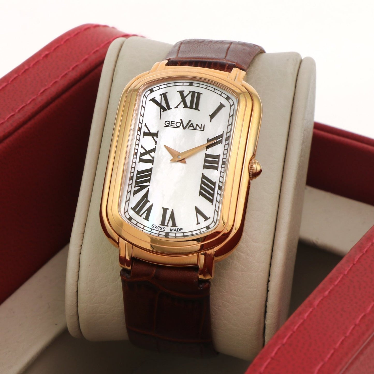 Geovani • Swiss Watch • Stainless Steel • Quartz • 31mm x 42mm • 3ATM • GOB504