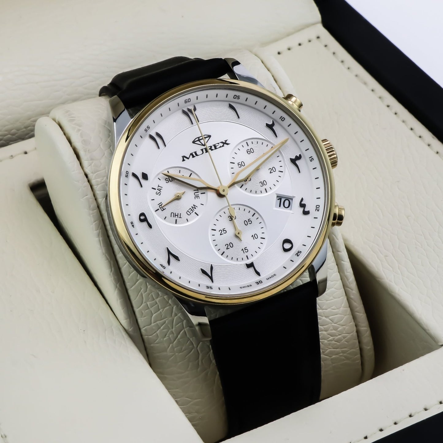 Murex • Swiss Chronograph Watch • Stainless Steel • 44mm • Quartz • MUC607