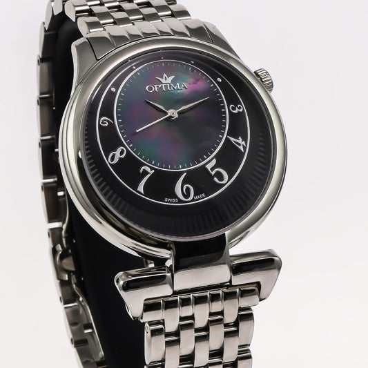Optima • Swiss Watch • Stainless Steel • 38mm • Quartz • 5ATM • OSL330