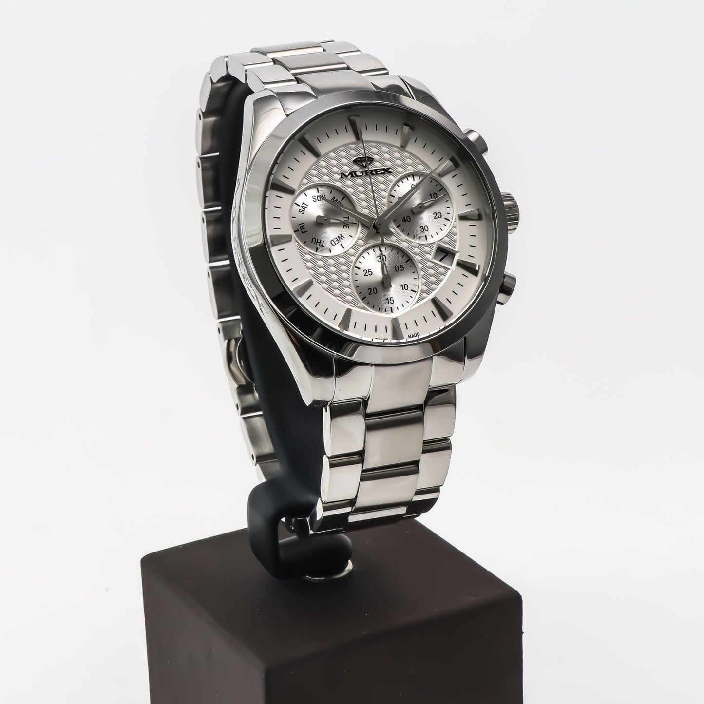 Murex • Swiss Chronograph Watch • Stainless Steel • Quartz • 44mm • MUC612